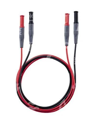 Set of measuring cable extensions (straight plug) for Testo 760-1/-2/-3 digital multimeters