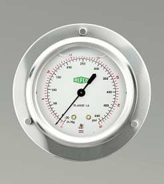 Refco MR-245-DS-14 7203378 Manómetro de presión de aceite anillo frontal 65mm