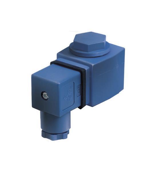 Cewka Sanhua do zaworów elektromagnetycznych MDF, 220 V AC, 12 W, IP65, MQ-A0322G-000001 z wtyczką