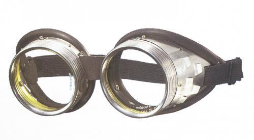 PERKEO light-coloured replacement lenses for STROOF aluminium safety spectacles