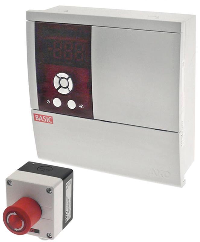 AKO 15627 refrigeration controller, 230V AC NTC