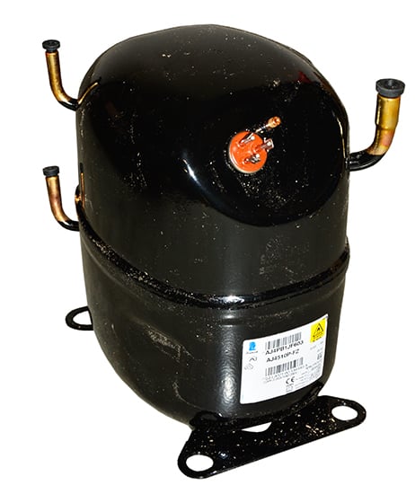 Kompressor Tecumseh AJ4510P-FZ-PAJ, A2L, HBP - R455A, R454C, 220 - 240V, 50 Hz, 1 fas, lödversion