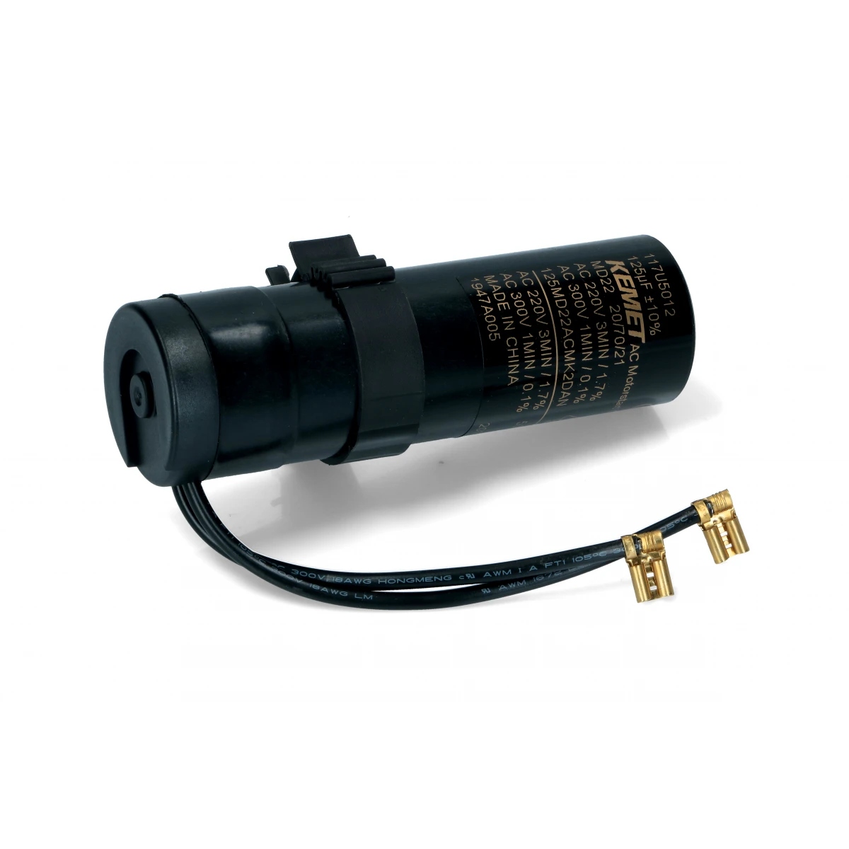 Kondensator rozruchowy Secop 125µF 220V 50/60Hz 63mm dla SC