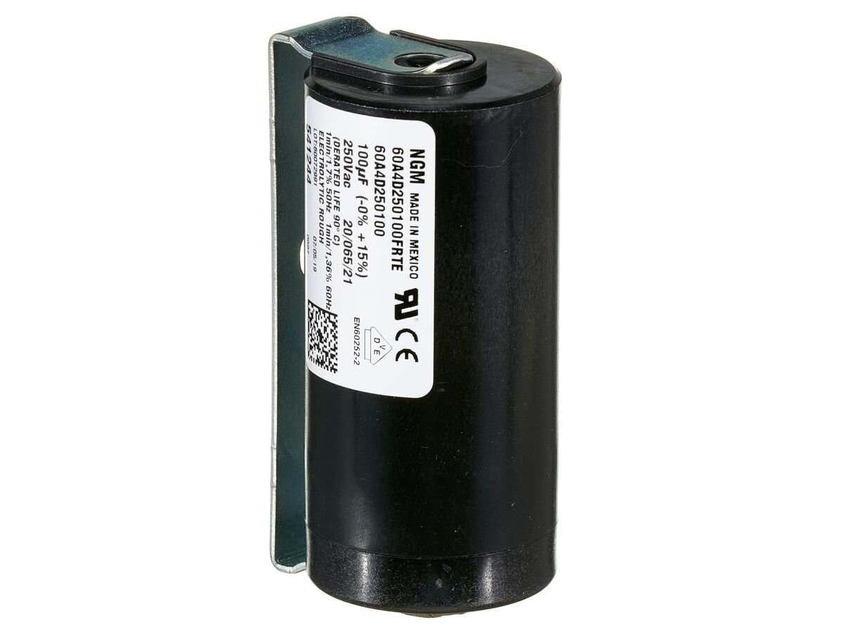 Tecumseh starting capacitor 8640244, 100 µF 260 V without cable
