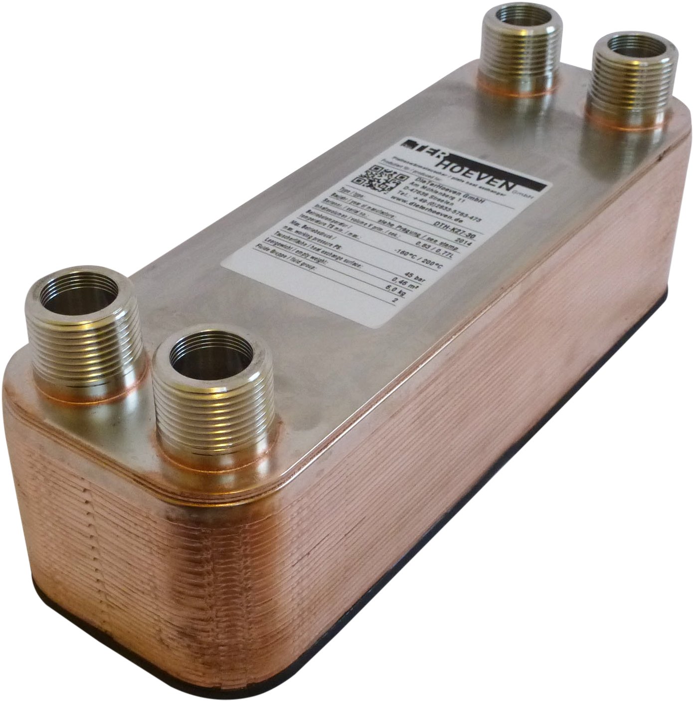 Platenwarmtewisselaar DTH-K27-30