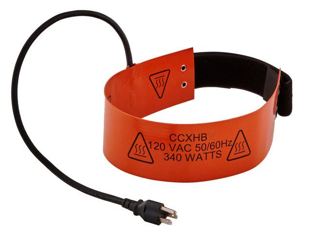 CPS Chauffage de bouteille CCXHBV 230V Ceinture chauffante pour bouteille de réfrigérant 340W