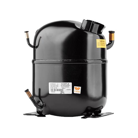 Embraco kompressor NJX6250GS, M/HBP - R404A, R452A, 400V/50Hz, 440V/60Hz