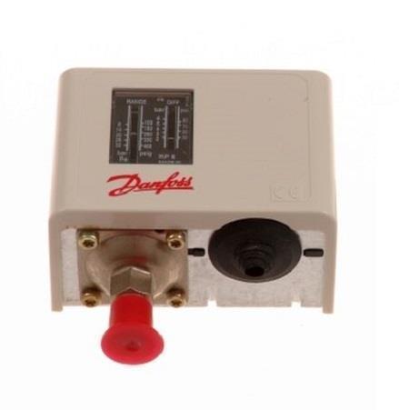 Pressostat Danfoss haute pression, KP5, réarmement automatique, raccord 6 mm ODF
