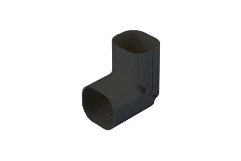 Inoac NC-100BK coude vertical 90° Clean Duct 100