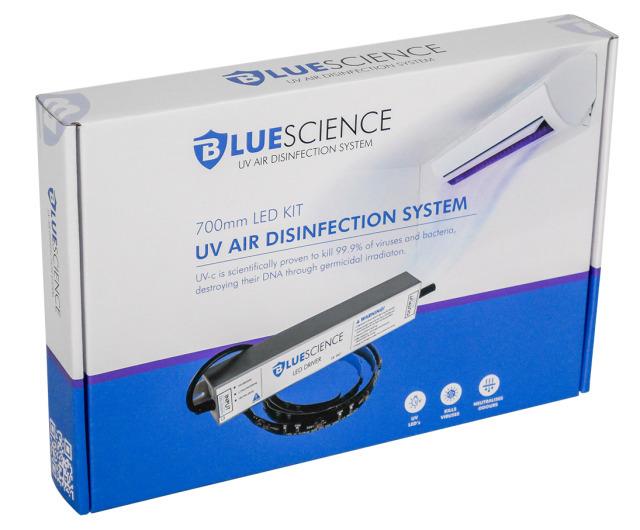 SISTEMA DE DESINFECCIÓN LED UV-C BLUESCIENCE - LED DRIVER+700MM STRIP para unidades de pared y techo