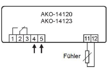 AKO D14123 sterownik chłodniczy, 1 przekaźnik, 230V, 16A, NTC