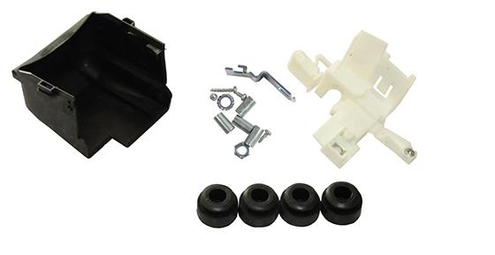 Schreibtischhalter, Drucker Rack, Kabelhalter, Kunststoffstecker, Gummidichtung