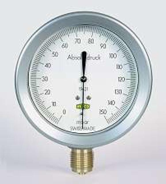 Refco 19621 9882476 absolute vacuum gauge ø100 mm 1/2 "G