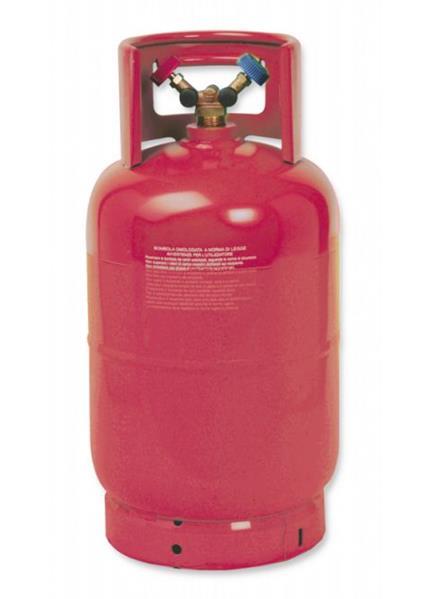 2-way refillable 12.5 litre cylinder for R32, R290, R600 W2-WR9K/48/5