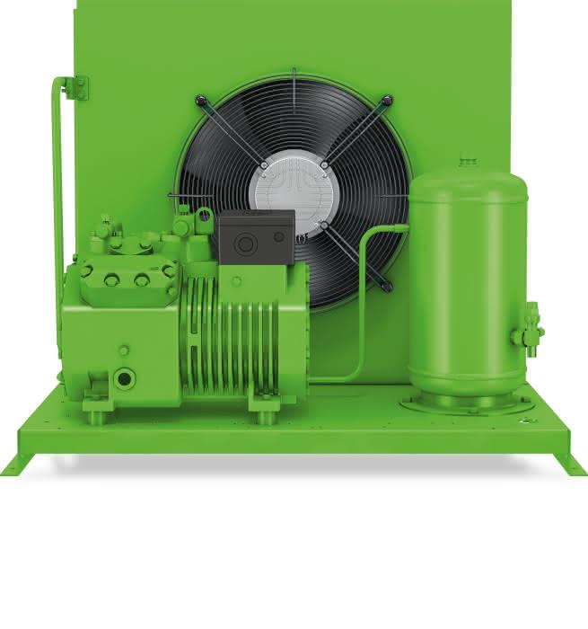 Unidad condensadora semihermética refrigerada por aire Bitzer LH64E/4EES-4Y-40S