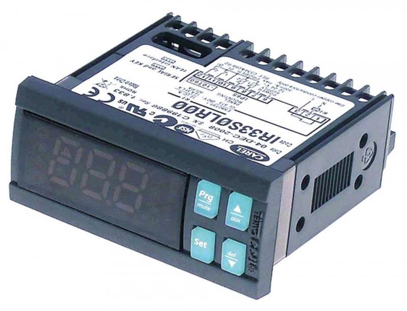 Controlador de refrigeración CAREL IR33S0LR00, 1 NTC, 12-24Vac 50/60Hz