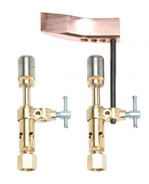 Inserto per saldatura dolce a propano PERKEO con pezzo di rame, a martello, G3/8" RH