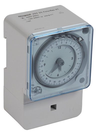 Interruptor horario analógico Legrand Polarrex KT 230V