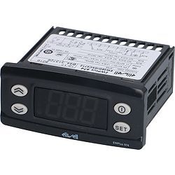 digitaler Temperatur-/Druckregler, Steckerregler, Anzeige 4-stellig, Klemmenblock, Kunststoffgehäuse