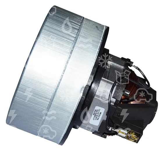 Uniwersalny silnik odkurzacza AMETEK 060200492, MGR, 113031-BAS30750X, 1000 W, 230 V, wys. 157 mm, gł. 148 mm, Miele, Hoover