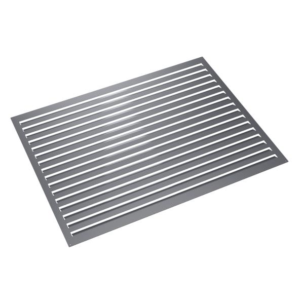 Evolar aluminium achterwandlamp antraciet XL, 1300x1700 MM