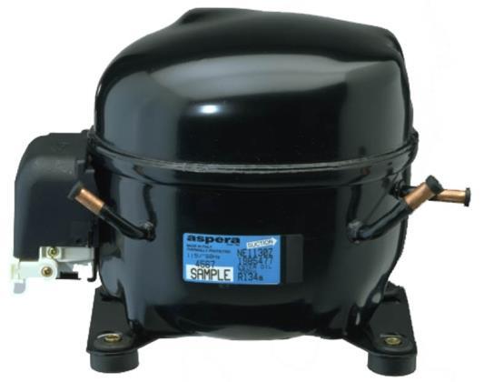 Sprężarka Aspera Embraco NE1121Z, LBP - R134a, 220-240V, 50Hz