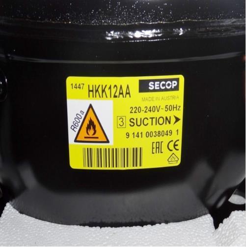 Kompressor ACC Cubigel - HKK12AA, LBP - R600a, 11,2cm3, 220-240V