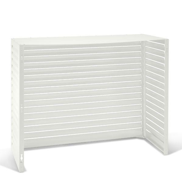 Evolar air conditioning & heat pump housing white aluminium XL, 1300x1700x750 MM