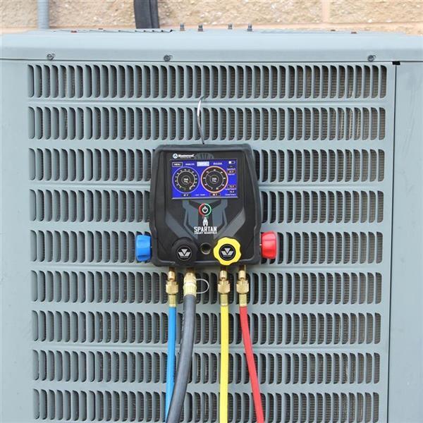 SPARTAN 4-way digital test fitting (suitable for A3 refrigerants)