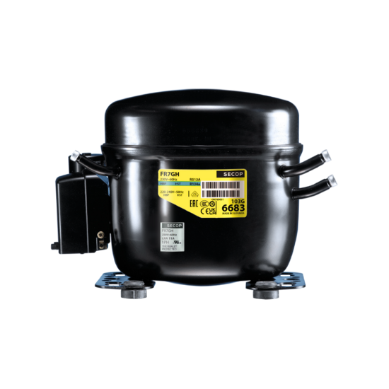 Compressor SECOP / Danfoss FRK5G, LBP/MBP/HBP - R134a, 220-240V, 50/60 Hz, 106G5453