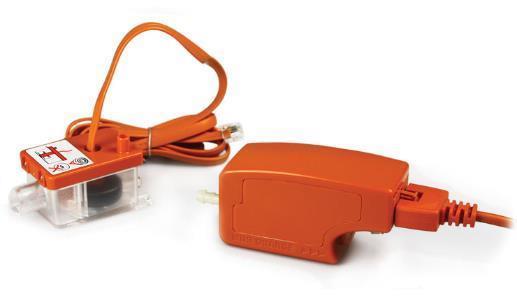 Condensate pumps from various manufacturers