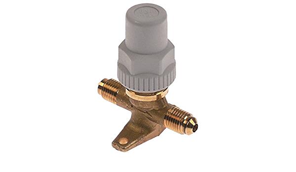 Zawór odcinający CASTEL 6010/2 Przyłącze 2-drogowe 1/4" SAE Przepływ 0,27m°/h p maks. 45bar