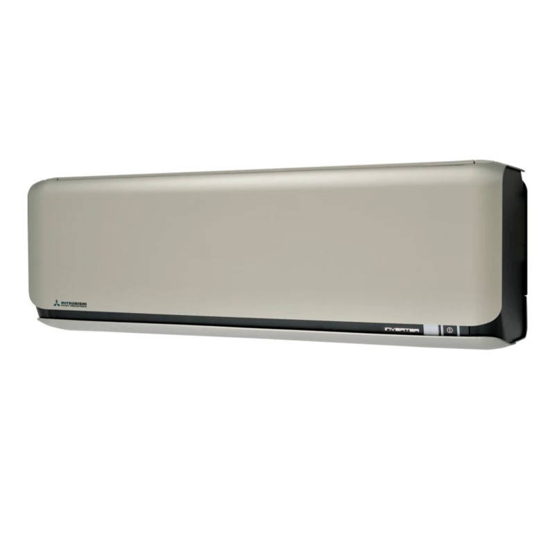 split-type, inverter, wandhalterung, klimaanlage, beige