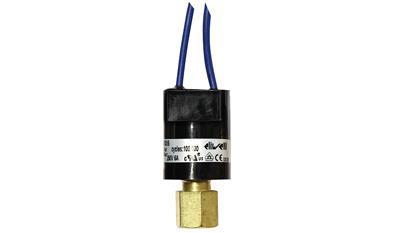Minipresostato de baja presión Eliwell, NA; 0,5 - 1,5 [bar], automático, SPST, abocardado 1/4" SAE