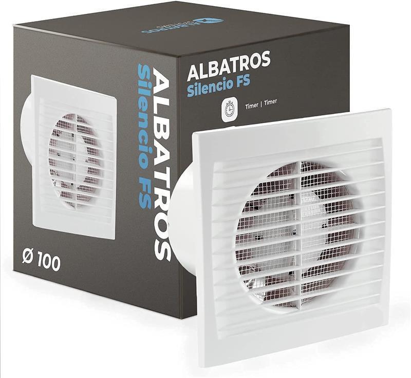 Ventilateur axial Albatros 125 Silencio FS