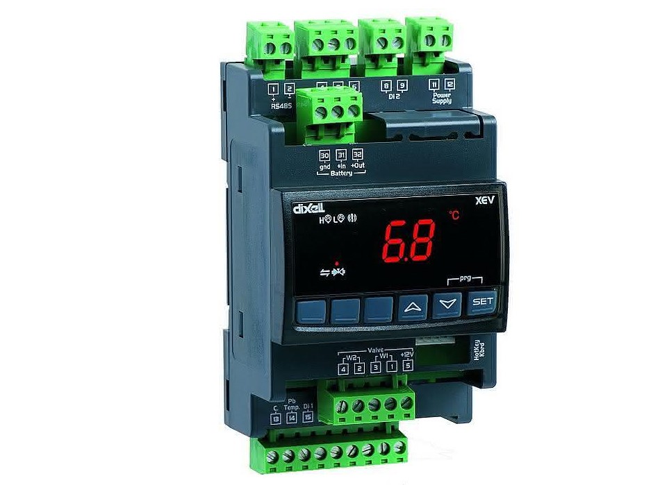 Dixell / Copeland XEV22D-1P1C0 Overheating controller DIN 24 VAC/DC