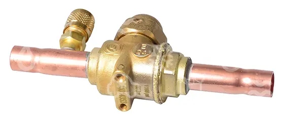 Zawór kulowy Castel 6570E/4A, CO2, 1/2" ODS do lutowania, ze złączem