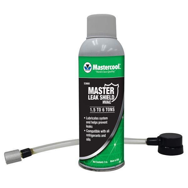 Master Leak Shield HVAC, produit d'étanchéité avec colorant 88,7 ml pour les systèmes de réfrigération et de climatisation 5,3 à 21 kW