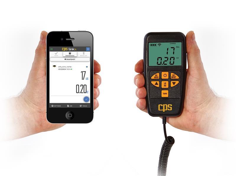 CPS Refrigerant scale wireless CC220EW 100 KG + Bluetooth App