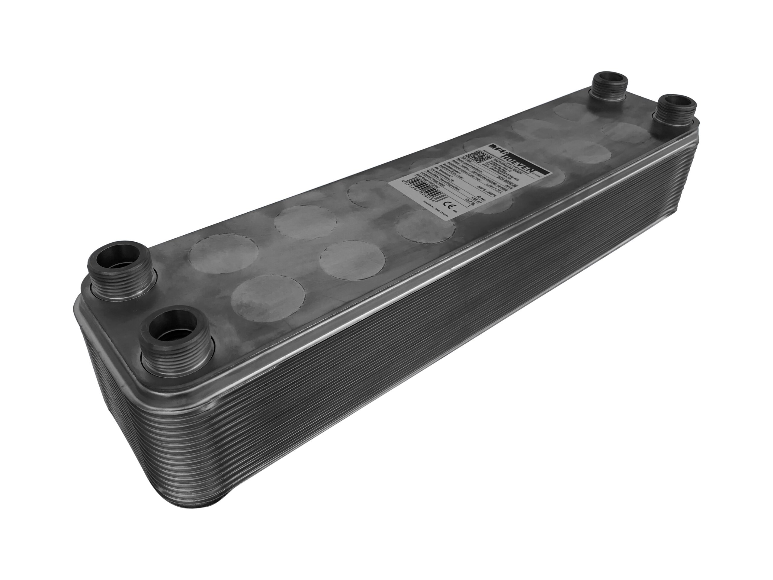 Platenwarmtewisselaar DTH-D43H-30 4x1"AG/22mm soldeer