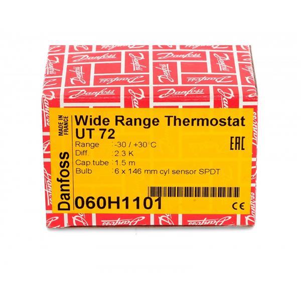 Differential thermostat DANFOSS UT 72, 060H1101, -30°/+30°C, capillary tube 1500 mm, sensor 140 mm - not available, replaced by 060H1701