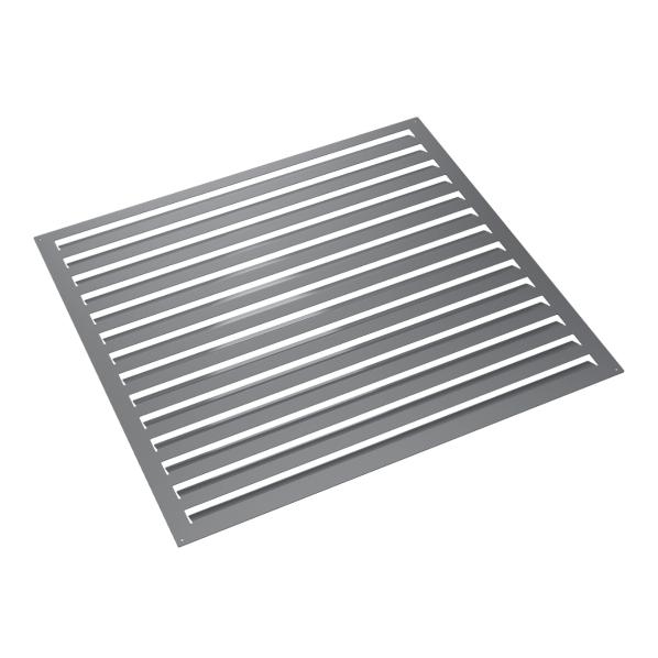 Aplique trasero Evolar aluminio antracita L, 1100x1200 MM
