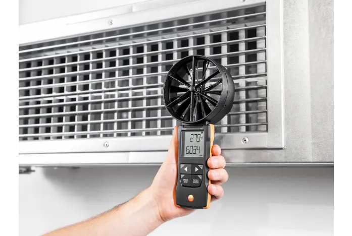 testo 417 - Digital vane anemometer with app connection 100 mm