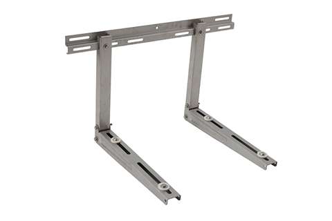 Alixo CNS staffa a parete 1,5MM con traversa - 520X400X780MM - 100+100KG - AISI304