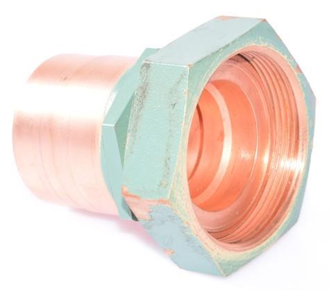 Lödningsadapter för Rotalock-ventil 2.1/4" - 42 mm