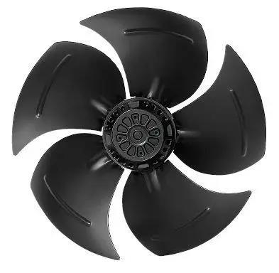 Ventilateur d'aspiration EBM PAPST A4E350-AA06-01, d = 350mm, 230V 50Hz 140W 1390tr/min