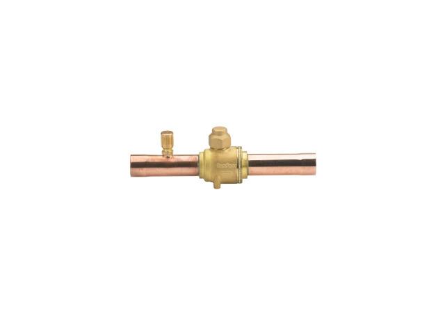 Danfoss 009L7064 GBC42S Kogelafsluiter 42mm soldeer met Schrader 45bar