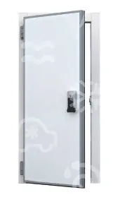 Kühlraum-Hochschiebetür RF mit Schwelle, PUR 60, 900 x1900 mm, RECHTS (mit Türgriff)