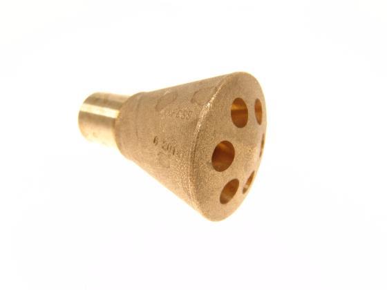 Verdeler Danfoss, aansluiting 12 mm ODM, uitlaat 6 x 6 mm ODF