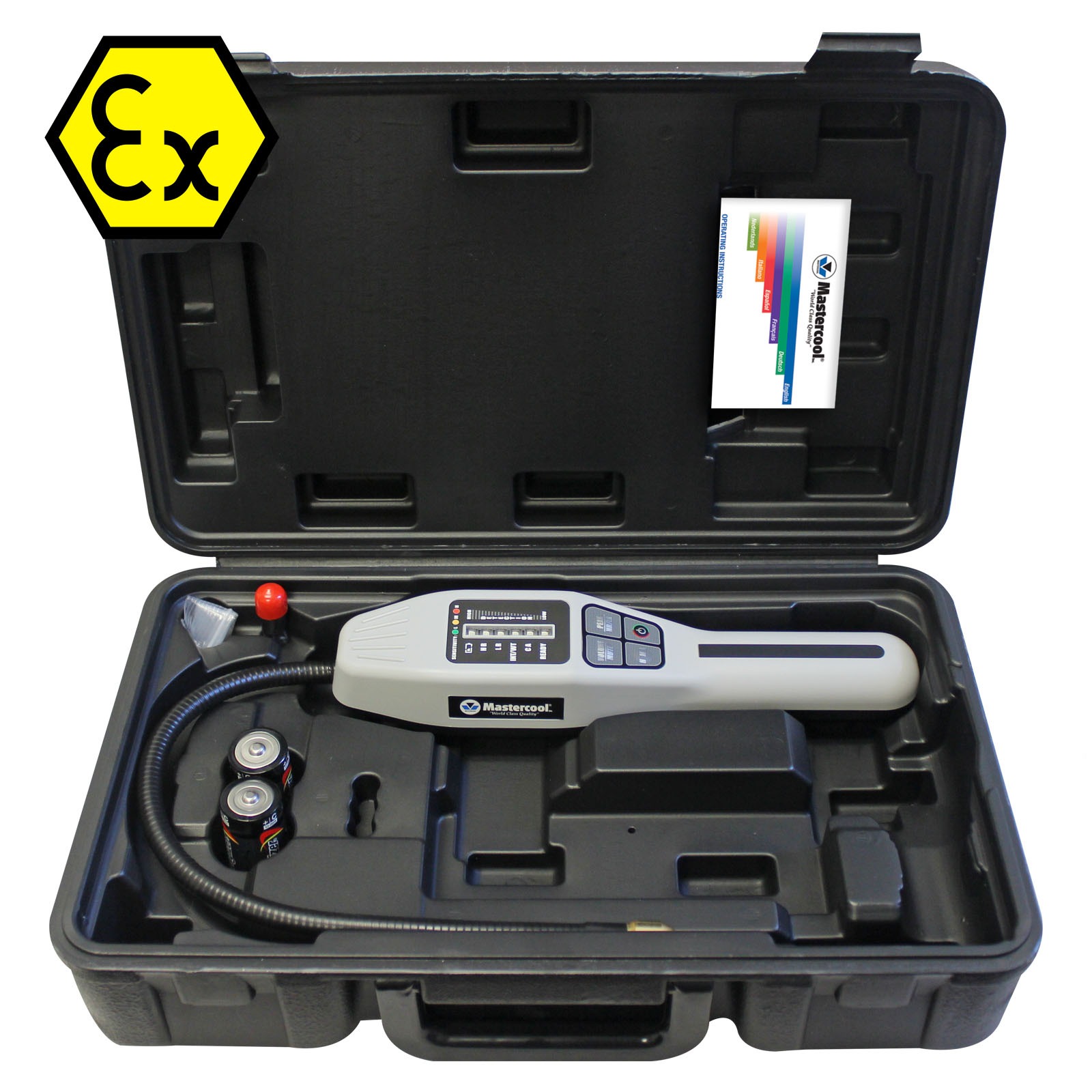 Mastercool Intella Sense III - ATEX-certifierad läcksökare för brandfarliga gaser